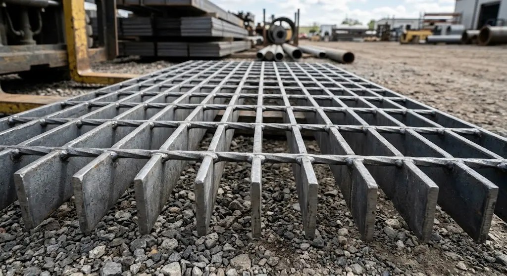 MS grating platform panel